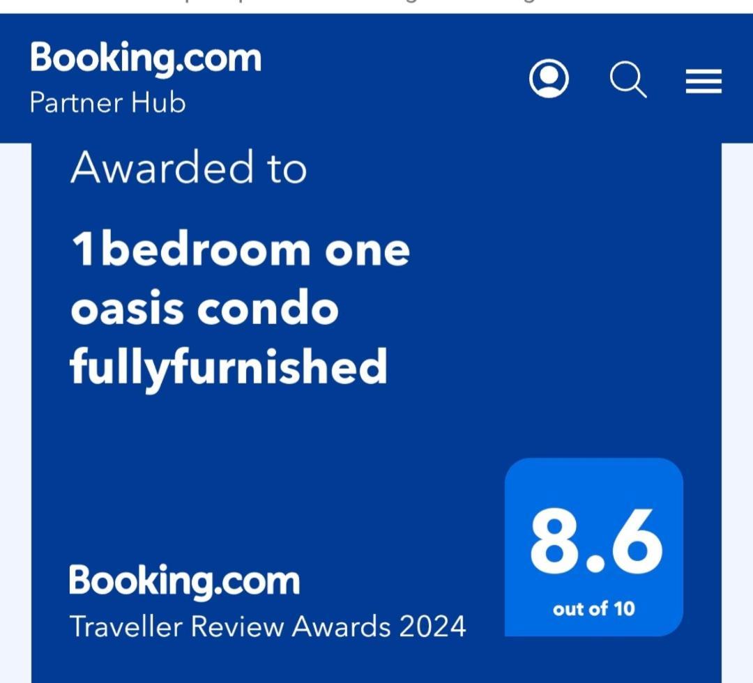 1Bedroom One Oasis Condo Fullyfurnished Davao Exterior photo
